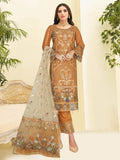 Ramsha Nayab Embroidered Chiffon Unstitched 3 Piece Suit N-305