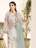 Ramsha Nayab Embroidered Chiffon Unstitched 3 Piece Suit N-306