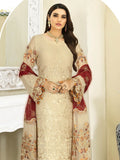 Ramsha Nayab Embroidered Chiffon Unstitched 3 Piece Suit N-308