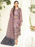 Ramsha Nayab Embroidered Chiffon Unstitched 3 Piece Suit N-309