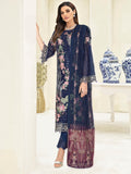 Ramsha Nayab Embroidered Chiffon Unstitched 3 Piece Suit N-312