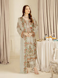 Ramsha Nayab Embroidered Weightless Chiffon Unstitched 3Pc Suit N-401