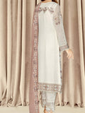 Ramsha Nayab Embroidered Weightless Chiffon Unstitched 3Pc Suit N-408