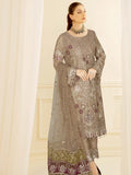 Ramsha Nayab Embroidered Weightless Chiffon Unstitched 3Pc Suit N-412