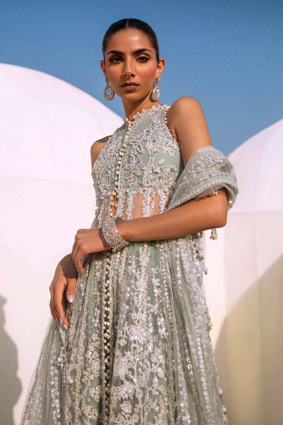 Nura by Sana Safinaz Festive Formal Unstitched 3Pc Suit N241-004-3CT