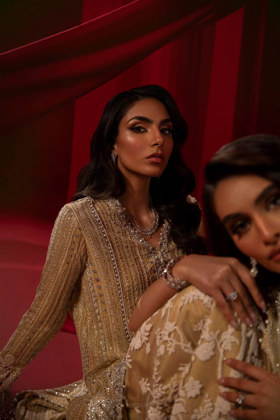 Nura by Sana Safinaz Festive Formal Unstitched 3Pc Suit N241-008-3CJ