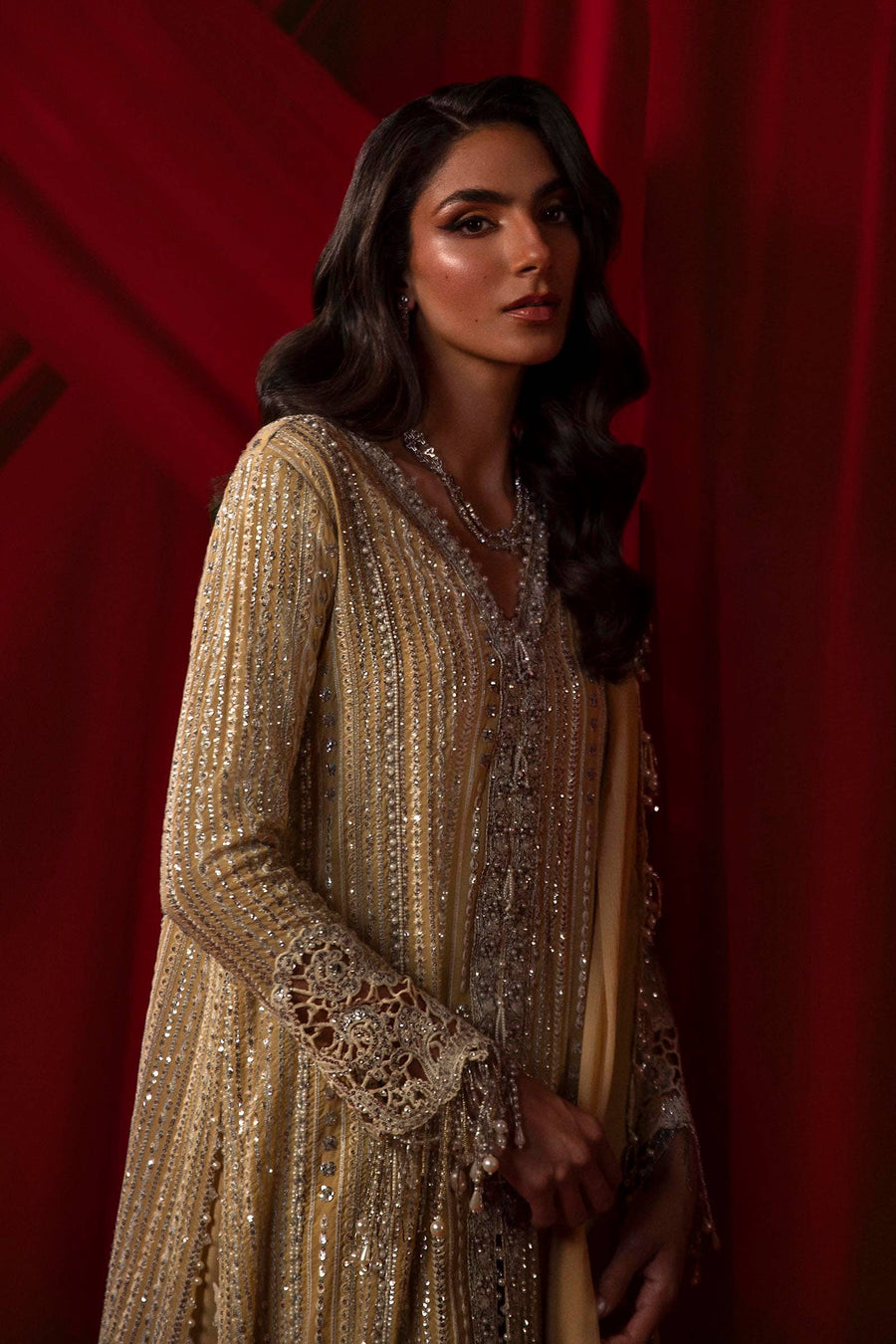 Nura by Sana Safinaz Festive Formal Unstitched 3Pc Suit N241-008-3CJ
