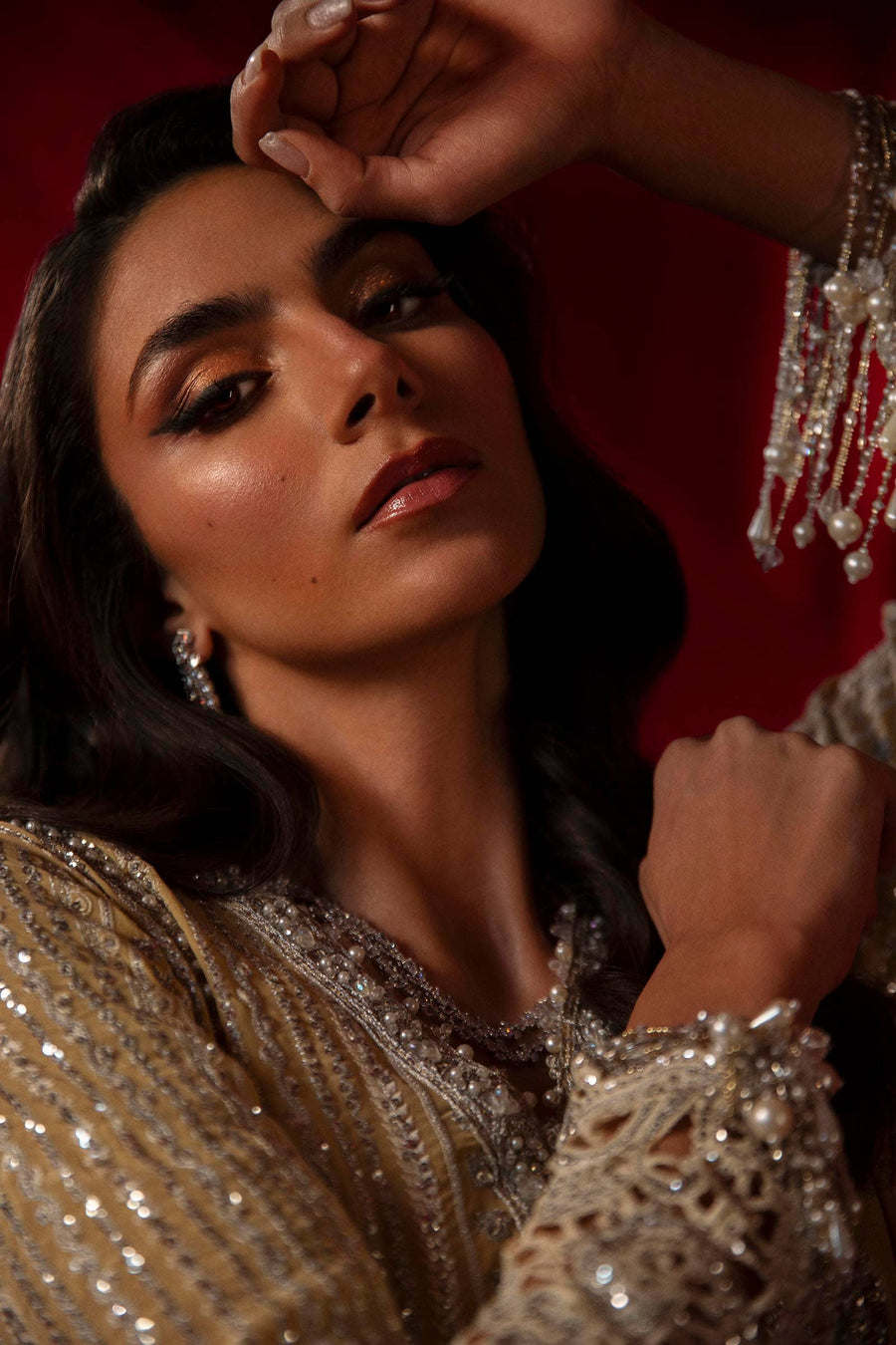 Nura by Sana Safinaz Festive Formal Unstitched 3Pc Suit N241-008-3CJ