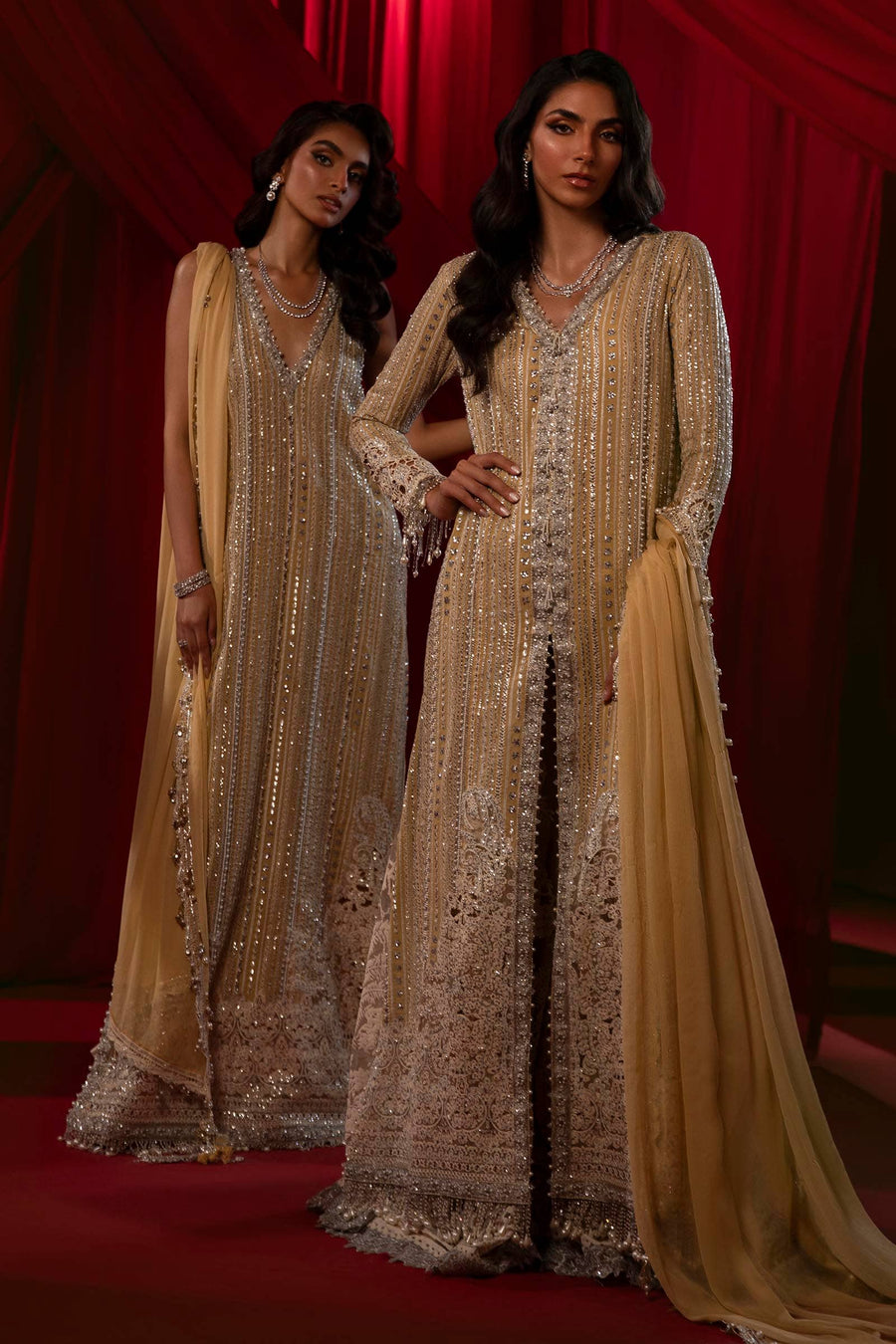Nura by Sana Safinaz Festive Formal Unstitched 3Pc Suit N241-008-3CJ