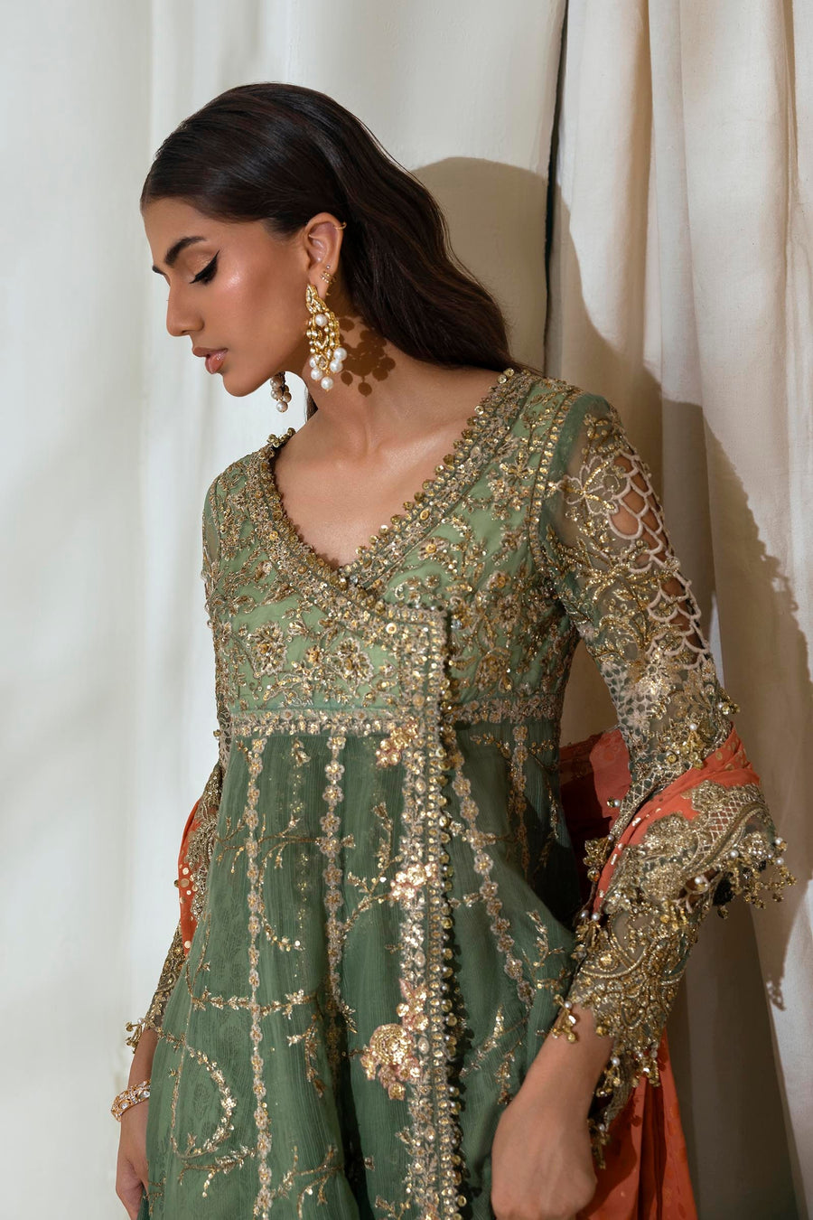 Nura by Sana Safinaz Festive Formal Unstitched 3Pc Suit N242-006-3CX