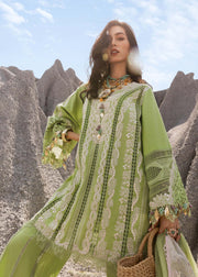 Saira Shakira Embroidered Luxury Lawn Unstitched 3Pc Suit NADINE-B