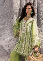 Saira Shakira Embroidered Luxury Lawn Unstitched 3Pc Suit NADINE-B