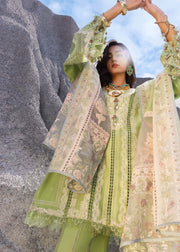 Saira Shakira Embroidered Luxury Lawn Unstitched 3Pc Suit NADINE-B