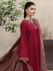 CELTS Nagar Vol-02 Premium Embroidered Dhanak Unstitched 3Pc Suit D-01