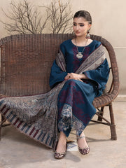 CELTS Nagar Vol-02 Premium Embroidered Dhanak Unstitched 3Pc Suit D-04