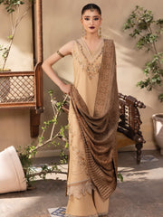 CELTS Nagar Vol-02 Premium Embroidered Dhanak Unstitched 3Pc Suit D-06