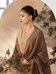 CELTS Nagar Vol-02 Premium Embroidered Dhanak Unstitched 3Pc Suit D-06