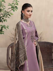 CELTS Nagar Vol-02 Premium Embroidered Dhanak Unstitched 3Pc Suit D-07