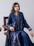 Faiza Faisal Winter Unstitched Embroidered Karandi 3Pc Suit - Naila