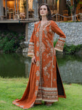 Faiza Faisal Hoor Embroidered Karandi Unstitched 3Pc Suit - NAIRA