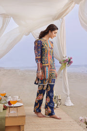 Feathers Whisper Winds Unstitched Printed Lawn 2Pc Suit NAVARA-FT498