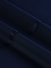Dynasty Fabrics Falcon Men's Unstitched Wash & Wear Suit - NAVY