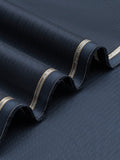 Golden Crown by Dynasty Fabrics Men's Unstitched Cotton Suit - Navy