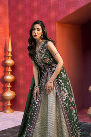 Zariya Zarnima Russian Silk Unstitched 3Pc Suit ZB5S044 NAWRA