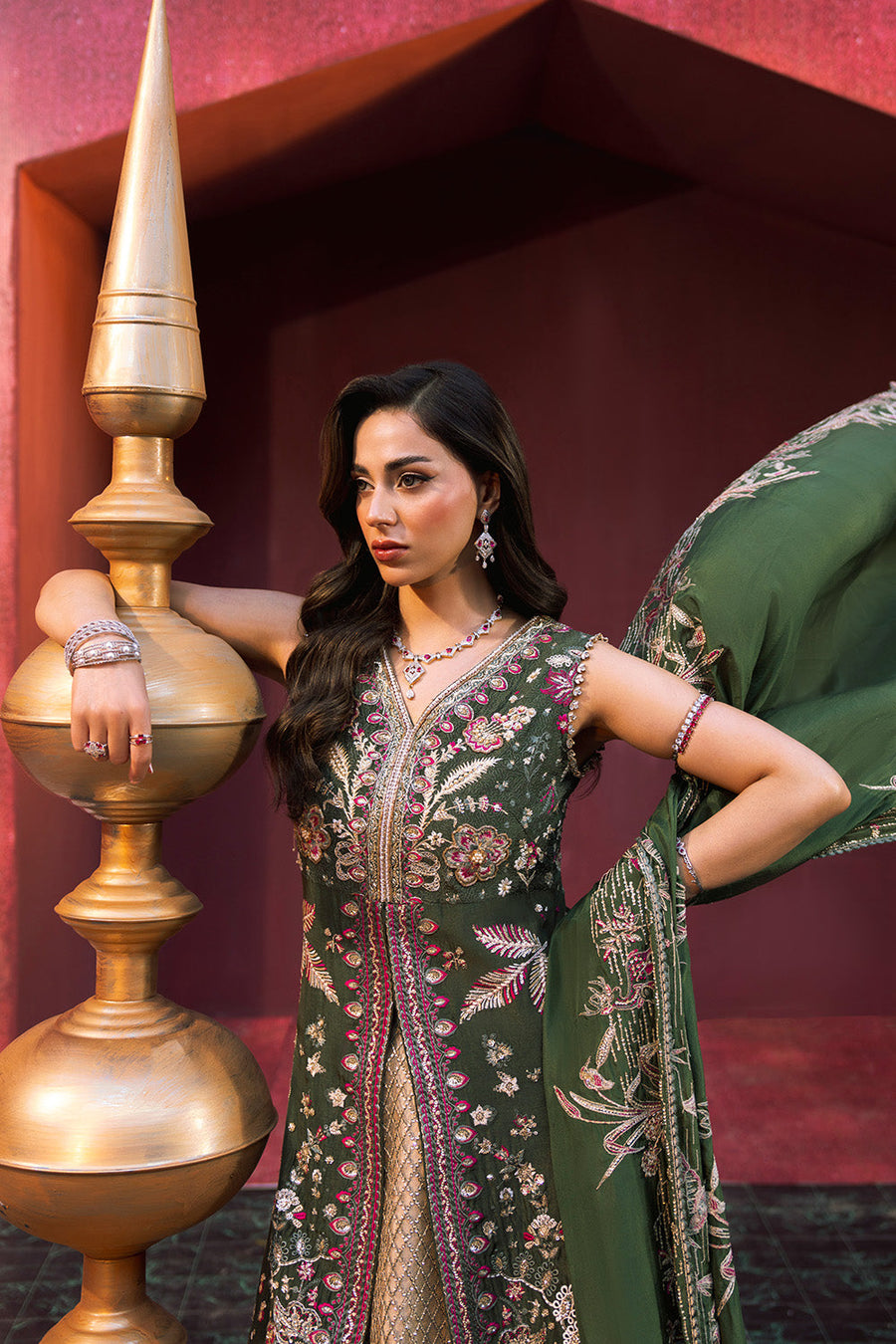 Zariya Zarnima Russian Silk Unstitched 3Pc Suit ZB5S044 NAWRA