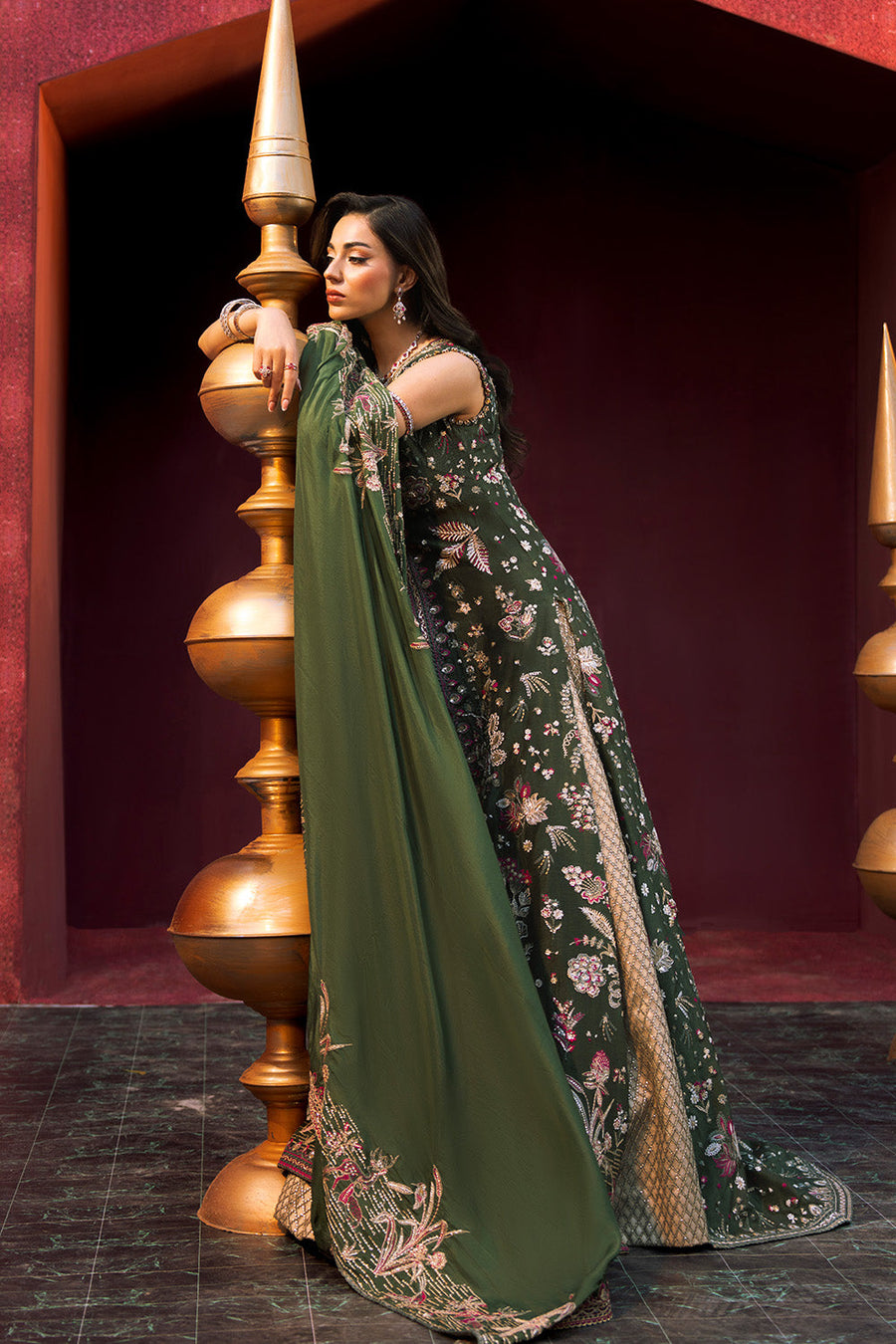 Zariya Zarnima Russian Silk Unstitched 3Pc Suit ZB5S044 NAWRA