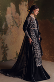 Zarposh Jahanara Festive Embroidered Organza Unstitched 3Pc Suit - NAYAB