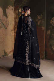 Zarposh Jahanara Festive Embroidered Organza Unstitched 3Pc Suit - NAYAB