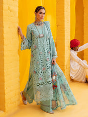 Nureh Mela Unstitched Festive Lawn Embroidered 3Pc Suit NDS-102