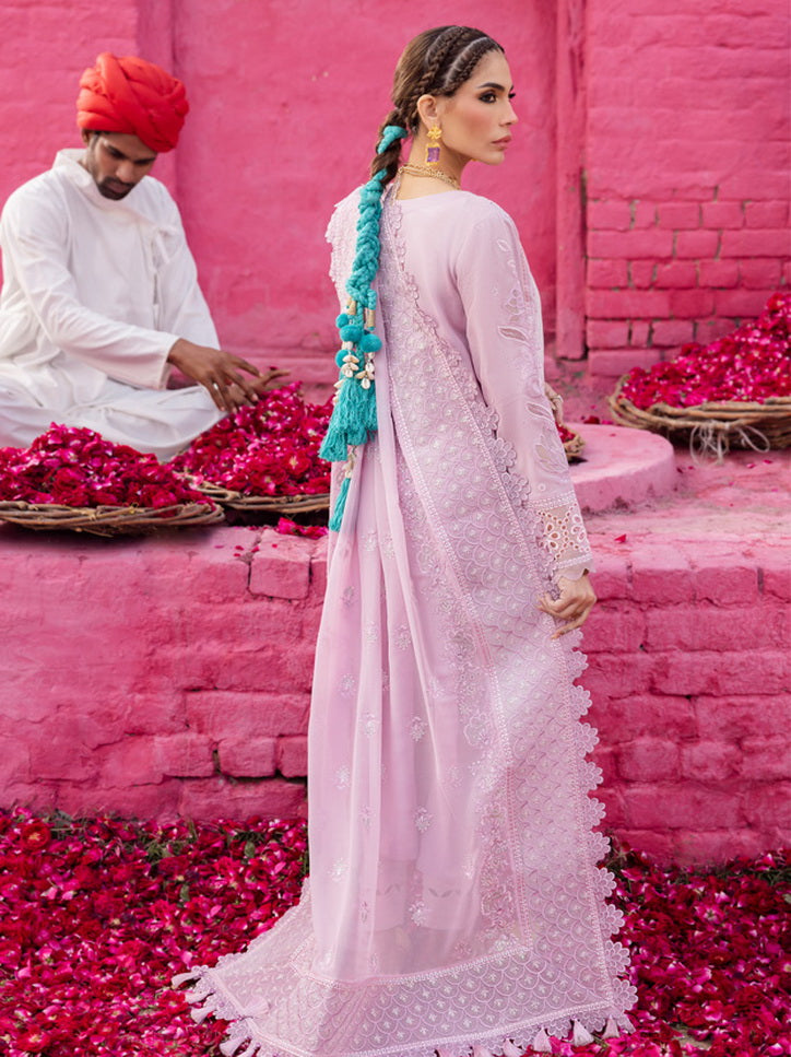Nureh Mela Unstitched Festive Lawn Embroidered 3Pc Suit NDS-106