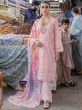 NUREH Bazaar Unstitched Chunri Mukesh Chikankari Lawn 3Pc Suit NDS-88