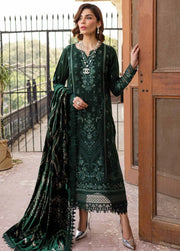 NUREH Exclusive Embroidered Leather Peach Unstitched 3Pc Suit NE-122