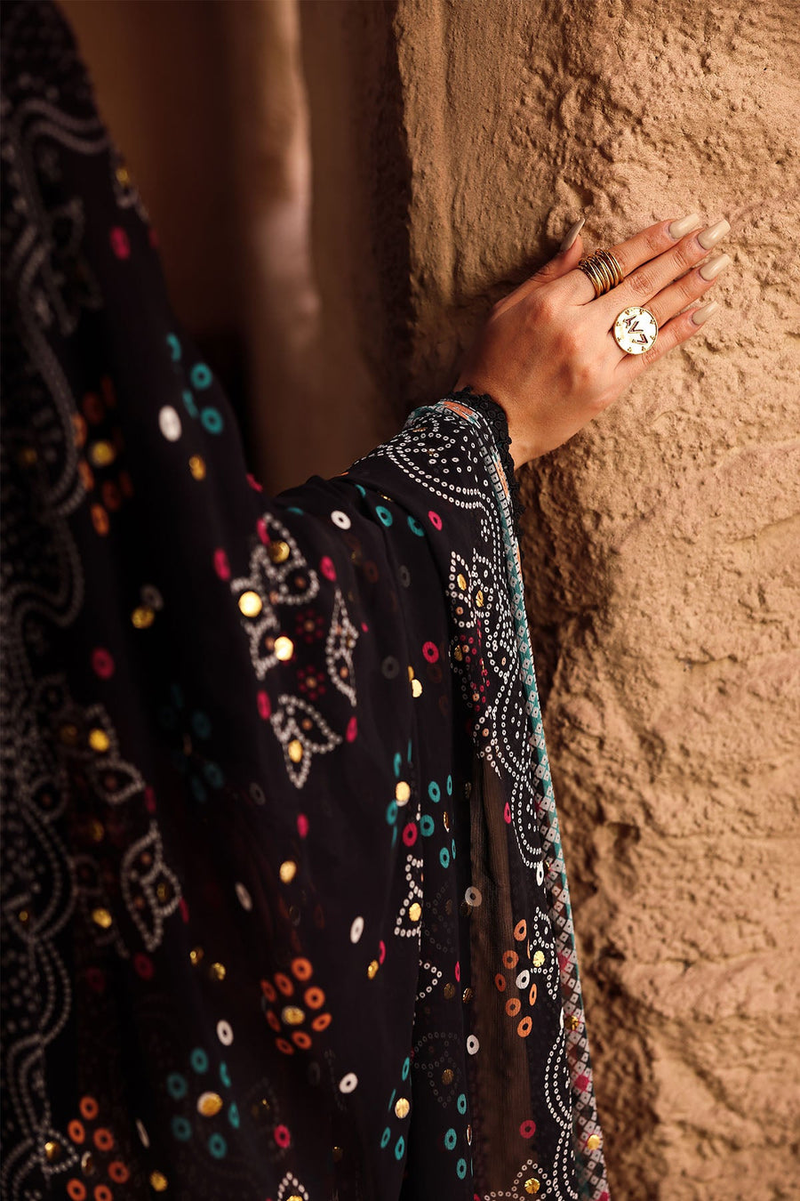NUREH Bazar Chikankari Doriya Lawn Unstitched 3Pc Suit NE-162