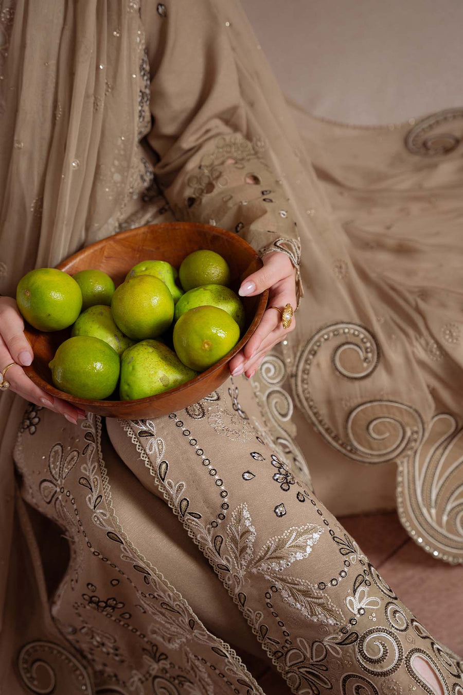 NUREH Exclusive Embroidered Karandi Unstitched 3Pc Suit NE-170