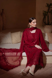 NUREH Exclusive Embroidered Karandi Unstitched 3Pc Suit NE-173