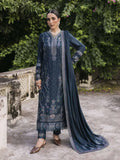 NUREH Exclusive Embroidered Marina Twill Unstitched 3Pc Suit NE-175