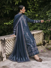 NUREH Exclusive Embroidered Marina Twill Unstitched 3Pc Suit NE-175