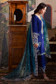 Nureh Nur Mahal Festive Embroidered Silk Unstitched 3Pc Suit NE-192