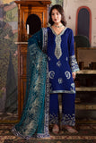 Nureh Nur Mahal Festive Embroidered Silk Unstitched 3Pc Suit NE-192