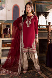 Nureh Nur Mahal Festive Embroidered Silk Unstitched 3Pc Suit NE-193