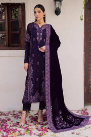NUREH Exclusive Embroidered Leather Peach Unstitched 3Pc Suit NE-198