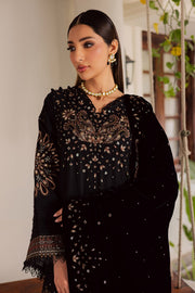 NUREH Exclusive Embroidered Leather Peach Unstitched 3Pc Suit NE-202