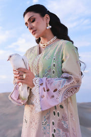NUREH Aman Embroidered Luxury Lawn Unstitched 3Pc Suit NE-228