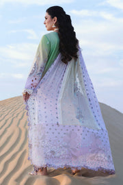 NUREH Aman Embroidered Luxury Lawn Unstitched 3Pc Suit NE-228
