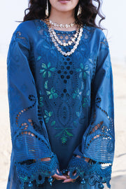 NUREH Aman Embroidered Luxury Lawn Unstitched 3Pc Suit NE-229
