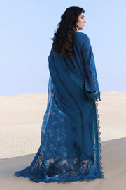NUREH Aman Embroidered Luxury Lawn Unstitched 3Pc Suit NE-229